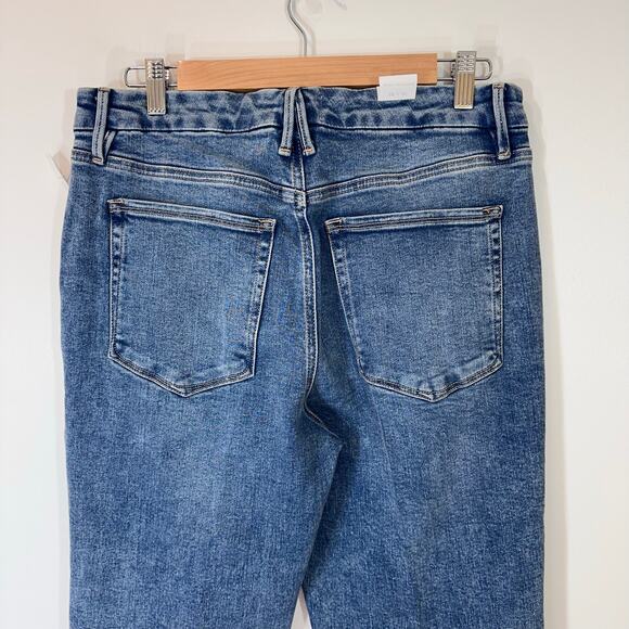 Revolve NWT Good American Good Classic Bootcut | Indigo254 Medium Wash | SZ 12 - Picture 8 of 12